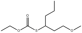 O-ETHYL S-1-METHOXYHEXAN-3-YL CARBONOTHIOATE Structure