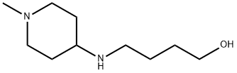 4-[(1-Methyl-4-piperidinyl)amino]-1-butanol 2HCl 구조식 이미지
