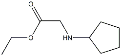 RS-Cyclopentylglycine ethyl ester 구조식 이미지