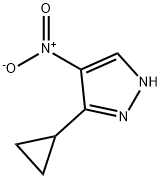 3-Cyclopropyl-4-nitro-1H-pyrazole Structure