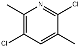 2,5-Dichloro-3,6-dimethylpyridine 구조식 이미지