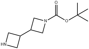 [3,3']Biazetidinyl-1-carboxylicacidtert-butylester Structure