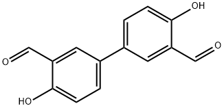 4,4'-Dihydroxy-3,3'-diformylbiphenyl Structure