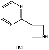 2-(AZETIDIN-3-YL)PYRIMIDINE HCL Structure