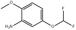 5-(difluoromethoxy)-2-methoxyaniline 구조식 이미지