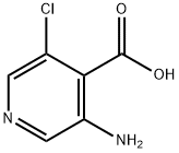 3-amino-5-chloroisonicotinic acid Structure