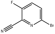 6-bromo-3-fluoropicolinonitrile Structure