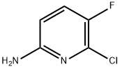 6-Chloro-5-fluoropyridin-2-amine 구조식 이미지