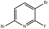 3,6-Dibromo-2-fluoropyridine Structure