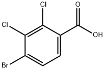 4-Bromo-2,3-dichlorobenzoic acid Structure