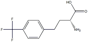 (R)-2-Amino-4-(4-trifluoromethylphenyl)butanoic acid Structure