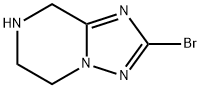 2-Bromo-5,6,7,8-tetrahydro-[1,2,4]triazolo[1,5-a]pyrazine Structure