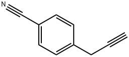 4-(prop-2-ynyl)benzonitrile Structure