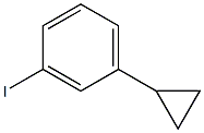 1-cyclopropyl-3-iodobenzene Structure