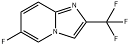 6-Fluoro-2-trifluoromethyl-imidazo[1,2-a]pyridine Structure