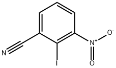 2-iodo-3-nitrobenzonitrile 구조식 이미지