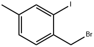 1-Bromomethyl-2-iodo-4-methyl-benzene Structure