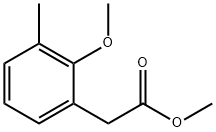 methyl 2-methoxy-3-methylphenylacetate Structure