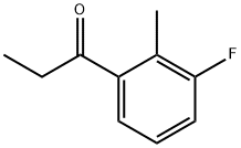 3'-Fluoro-2'-Methylpropiophenone 구조식 이미지