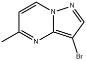 3-bromo-5-methylpyrazolo[1,5-a]pyrimidine 구조식 이미지