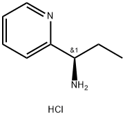 (R)-1-(Pyridin-2-yl)propan-1-amine dihydrochloride 구조식 이미지