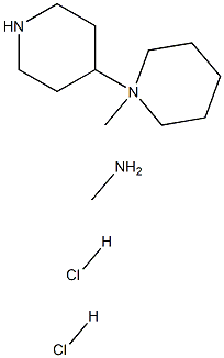 [(1-methyl-1,4-bipiperidin-4-yl)methyl]amine dihydrochloride 구조식 이미지