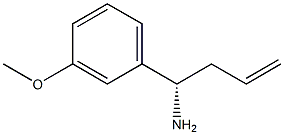 (1S)-1-(3-METHOXYPHENYL)BUT-3-EN-1-AMINE Structure