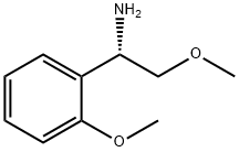 (1S)-2-METHOXY-1-(2-METHOXYPHENYL)ETHAN-1-AMINE Structure