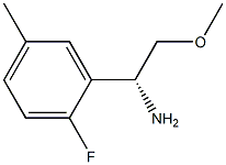 (1R)-1-(2-FLUORO-5-METHYLPHENYL)-2-METHOXYETHYLAMINE Structure