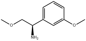 (1R)-2-METHOXY-1-(3-METHOXYPHENYL)ETHAN-1-AMINE 구조식 이미지