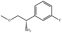 (1S)-1-(3-FLUOROPHENYL)-2-METHOXYETHAN-1-AMINE Structure