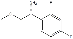 (1R)-1-(2,4-DIFLUOROPHENYL)-2-METHOXYETHAN-1-AMINE 구조식 이미지