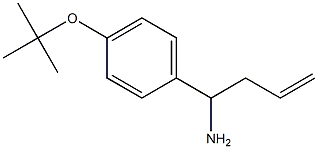1-[4-(TERT-BUTOXY)PHENYL]BUT-3-ENYLAMINE Structure