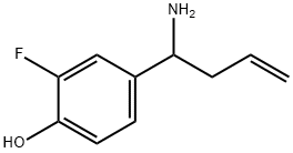 4-(1-AMINOBUT-3-EN-1-YL)-2-FLUOROPHENOL Structure