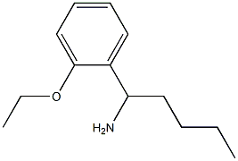 1-(2-ETHOXYPHENYL)PENTAN-1-AMINE 구조식 이미지