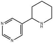 5-(PIPERIDIN-2-YL)PYRIMIDINE Structure