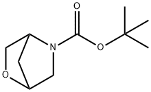 tert-Butyl 2-oxa-5-azabicyclo[2.2.1]heptane-5-carboxylate Structure