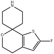 1283095-50-0 2'-fluoro-4',5'-dihydrospiro[piperidine-4,7'-thieno[2,3-c]pyran] hydrochloride