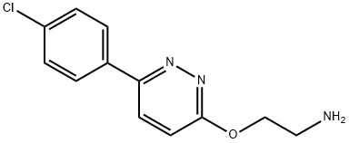 (2-{[6-(4-chlorophenyl)pyridazin-3-yl]oxy}ethyl)amine Structure