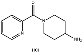 (4-Aminopiperidin-1-yl)(pyridin-2-yl)methanone dihydrochloride Structure