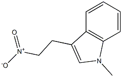 1H-Indole, 1-methyl-3-(2-nitroethyl)- 구조식 이미지