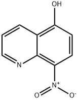 5-Hydroxy-8-nitroquinoline 구조식 이미지
