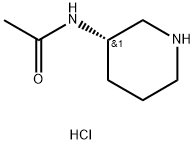 (S)-N-(Piperidin-3-yl)acetamide hydrochloride Structure