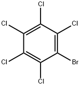 Benzene,1-bromo-2,3,4,5,6-pentachloro- Structure