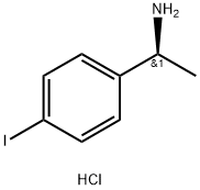 (S)-1-(4-Iodophenyl)ethanamine hydrochloride Structure