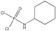 Phosphoramidic dichloride, N-cyclohexyl- Structure