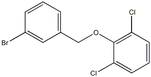 2-[(3-bromophenyl)methoxy]-1,3-dichlorobenzene Structure