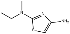 N2-ethyl-N2-methyl-thiazole-2,4-diamine 구조식 이미지