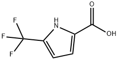 5-Trifluoromethyl-1H-Pyrrole-2-Carboxylic Acid 구조식 이미지