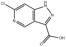 6-chloro-1H-pyrazolo[4,3-c]pyridine-3-carboxylic acid Structure